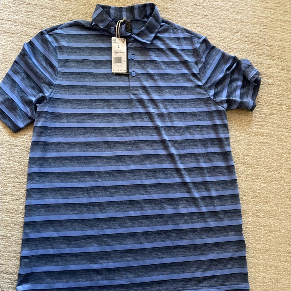 Adidias Men’s polo shirt. Never been worn, new with tags.